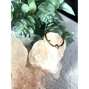 Kendra Scott Gold Toned Stackable Ring 7.5